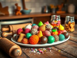 Docinhos de Festa Coloridos