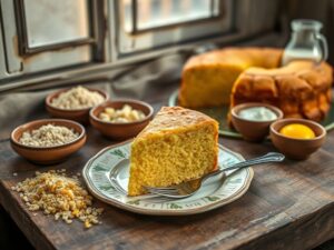 Bolo de Fubá Cremoso do Sabor Mineiro