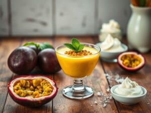 Mousse de Maracujá Tropical