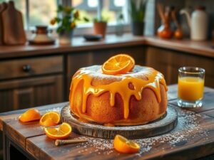 Bolo de Laranja Encantado