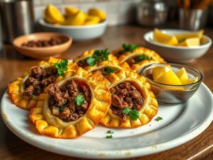 Esfiha de Carne do Sabor Autêntico