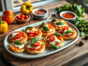 Mini Pizza Caseira Low Carb Deliciosa