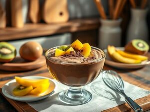 Mousse de Chocolate Tropical