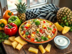 Salpicão de Frango Tropical